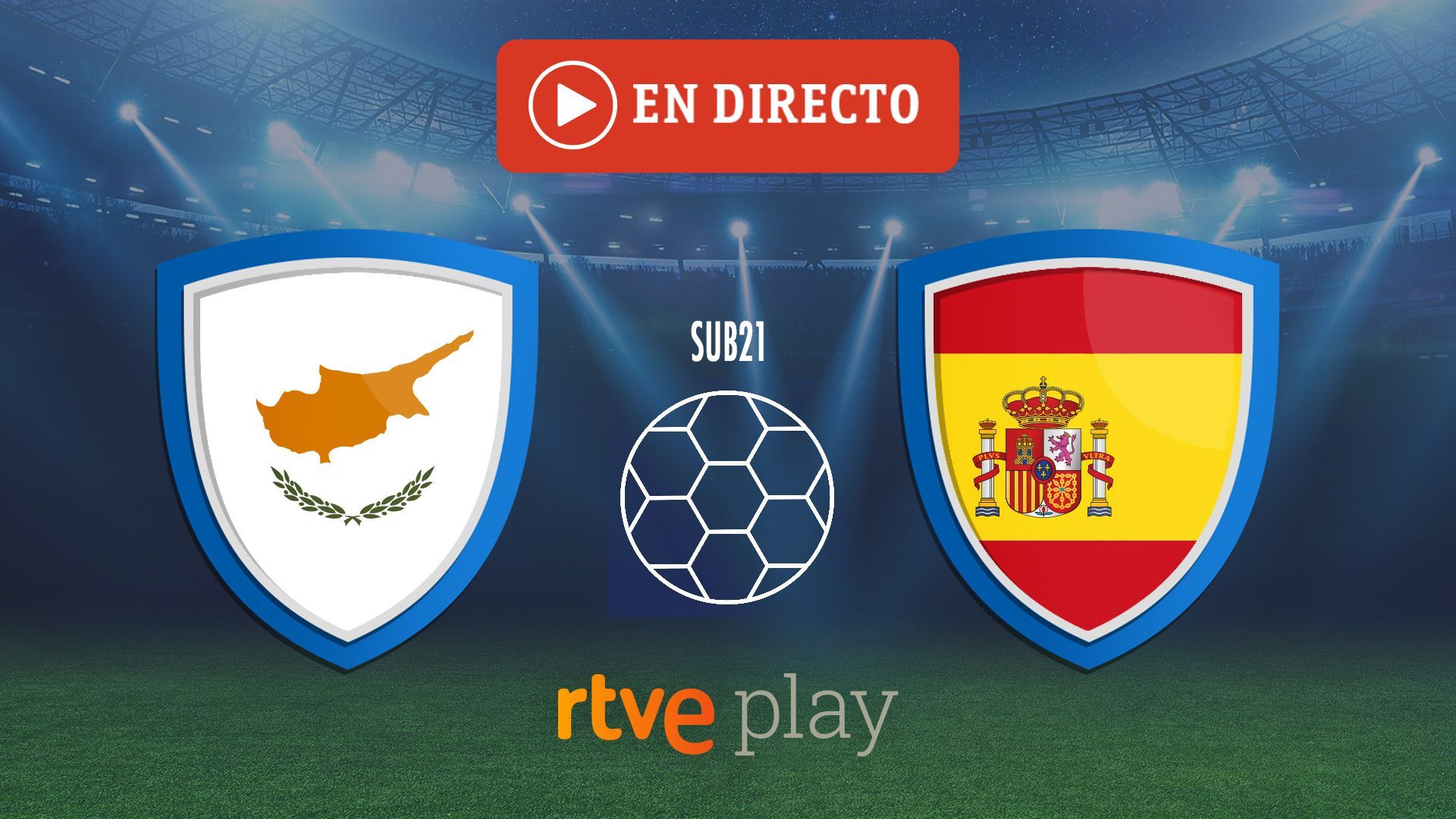 Chipre - España, en directo el partido de la selección sub-21