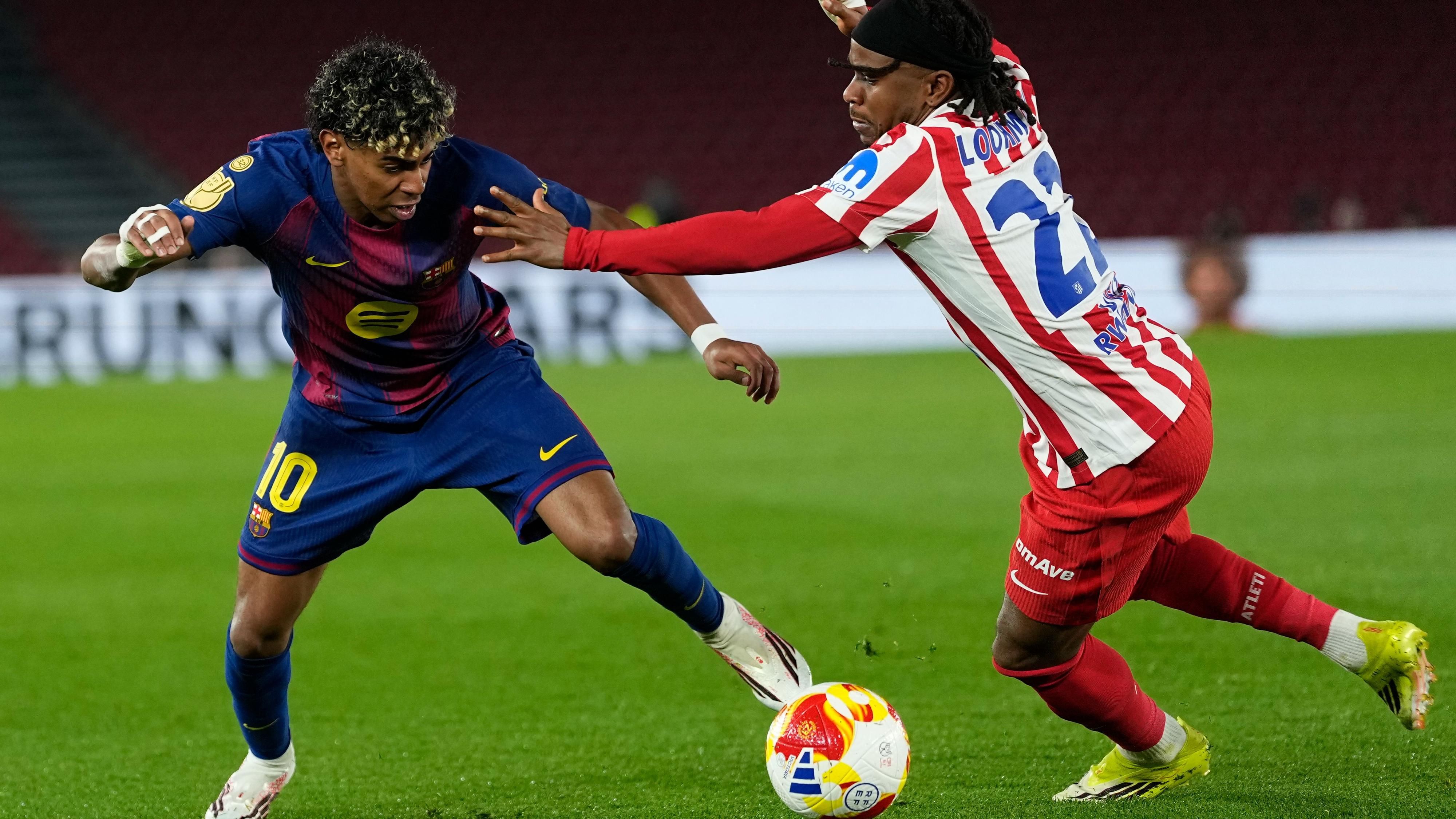 Atlético - Barcelona. Toma 4. Acción.